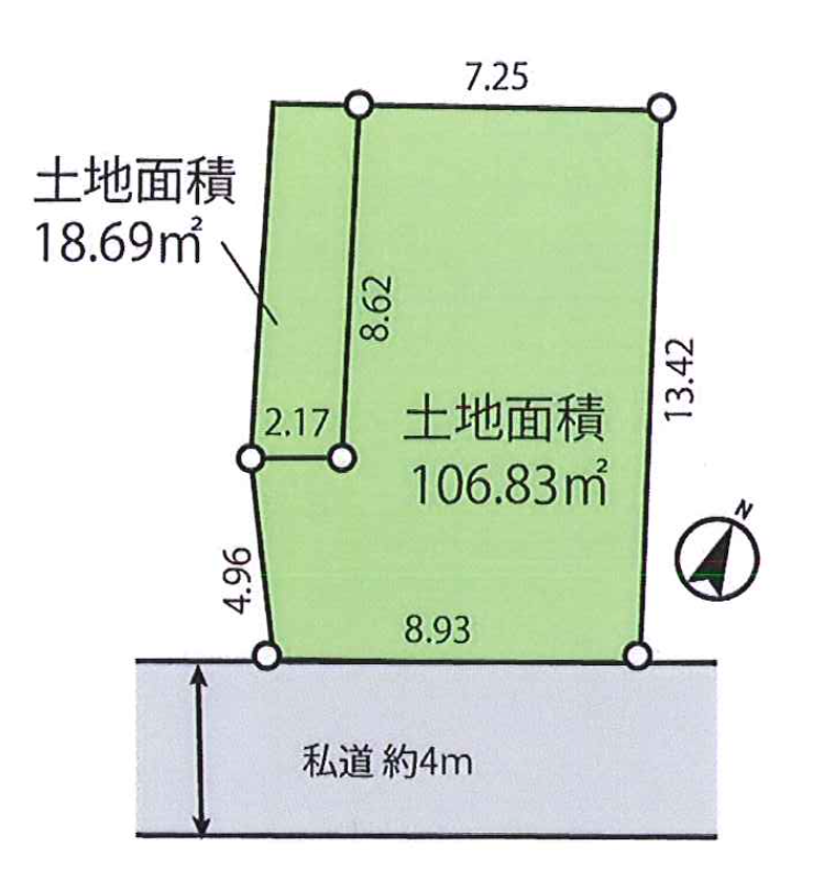 売地  建物付き 上溝駅