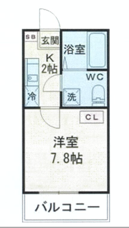 貸アパート 町田駅 1K