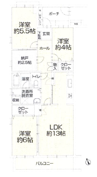 売マンション　シティコート相模原中央第３号棟